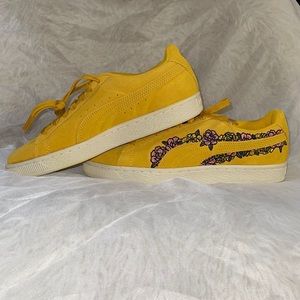 Puma Suede Embroidery Shoes